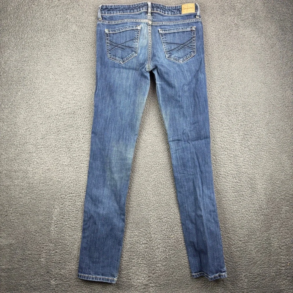 Aeropostale Bayla Skinny Jeans Medium‎ Wash Kids Size 4 Long